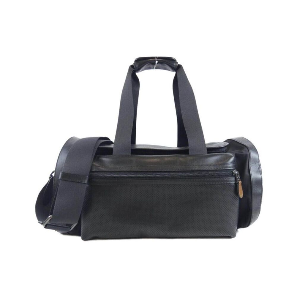 Coach Nylon Leather Boston Bag